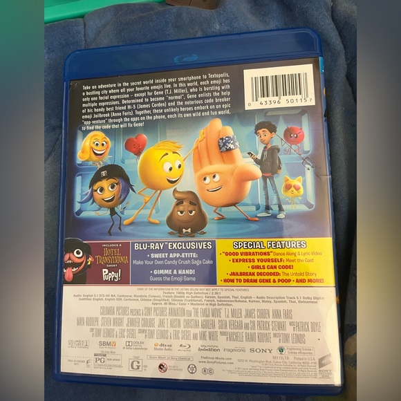 The Emoji blu ray dvd - Picture 2 of 2